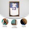 Flash Furniture Banks 24x36 Jersey Display Case with Solid Pine Wood Frame, UV Treated Acrylic Window, Velvet Backing Board, and Anti-Theft Lock in Rustic Brown HMHD-23M099YBN-RSTBRN-2436-GG - alternate 7